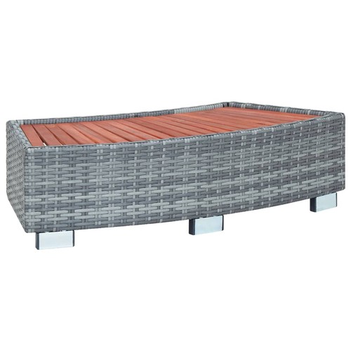 Spa einstiegsstufe poly rattan - spa,