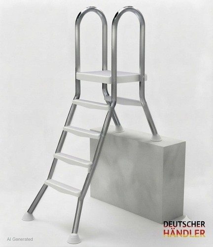 Edelstahl poolleiter easy - poolleiter,
