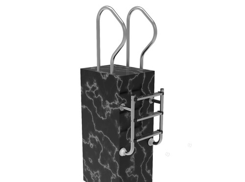 Schwimmbadleiter stufig - schwimmbadleiter, 3-stufig