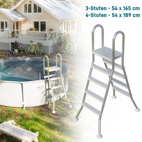Poolleiter stufen - poolleiter, 3/4