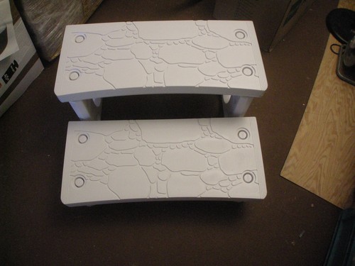 Dusch pool treppe wie neu - -,